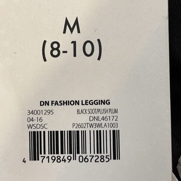 Danskin Now Women Plum Active Pants Medium NWT - Picture 9 of 11